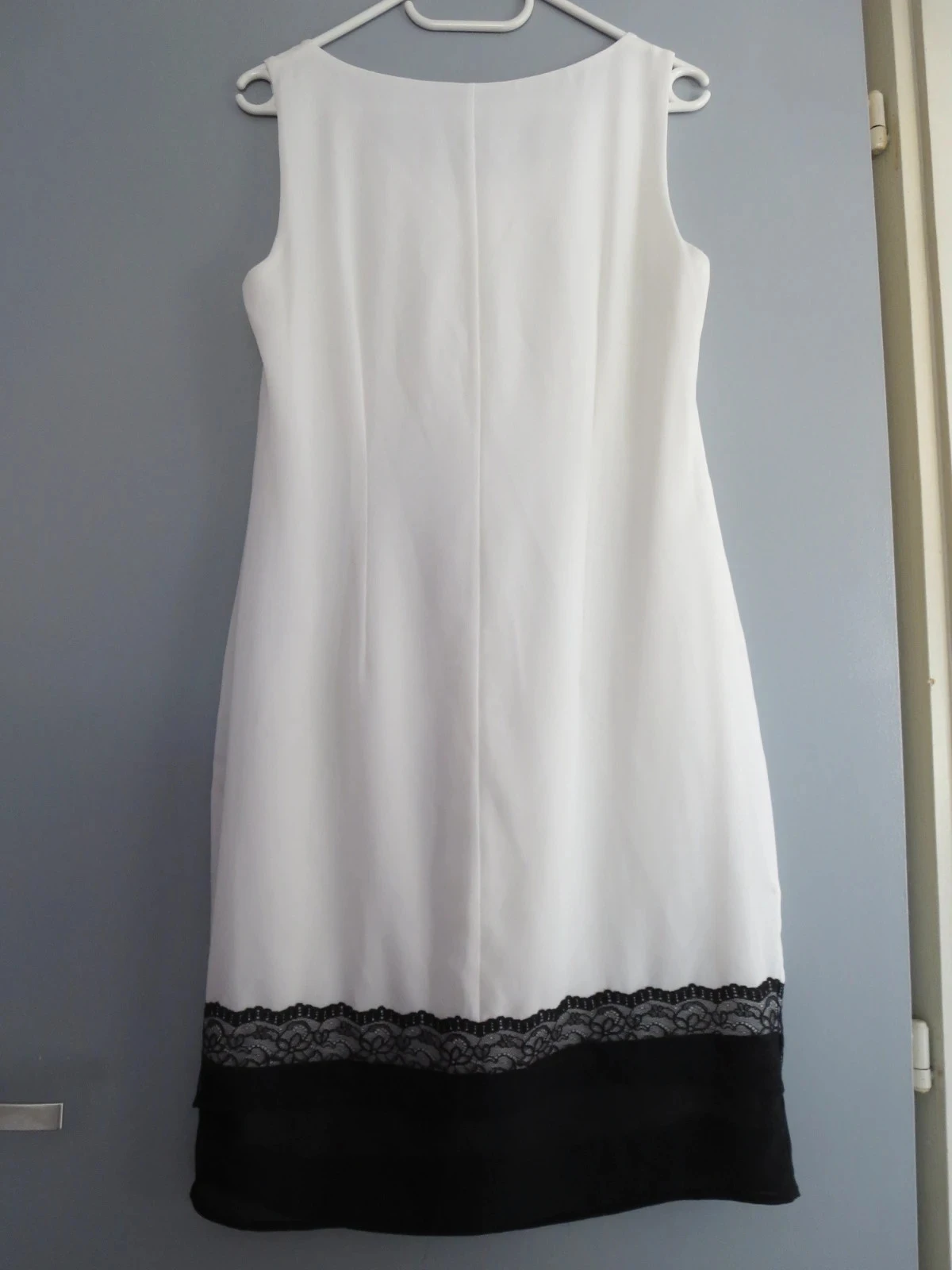 Robe chic bicolore Cassis Collection - T. 38/40 – photo 3
